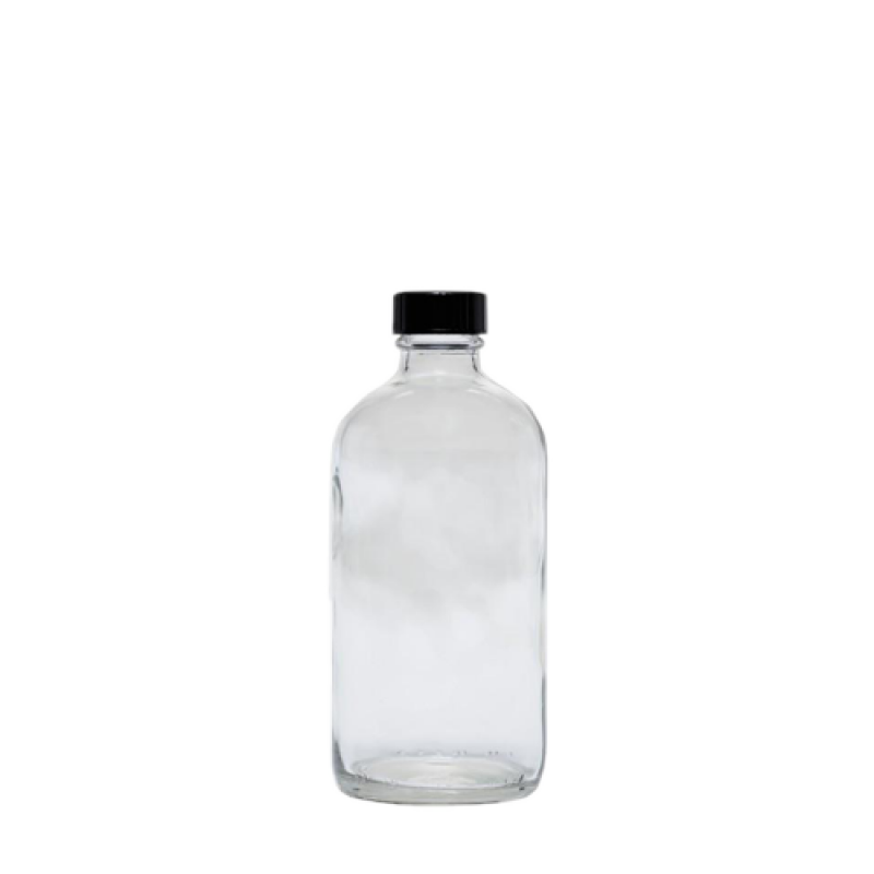 Cre8tion Clear Glass Bottle, 8oz, 26089